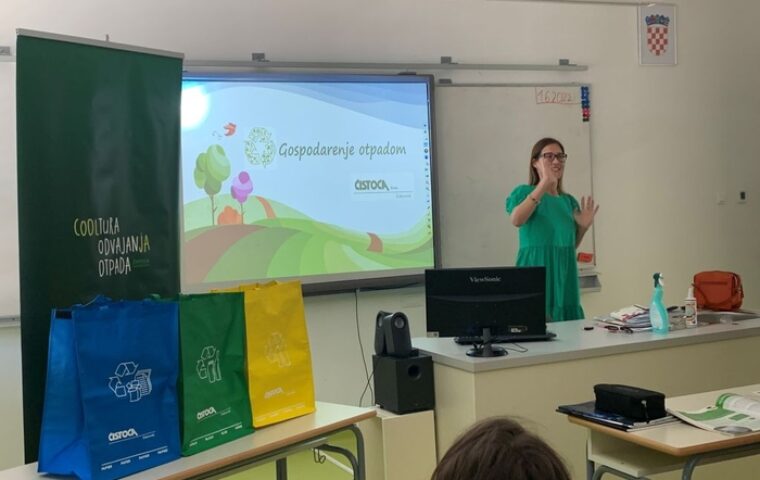 Održano predavanje na temu gospodarenja otpadom