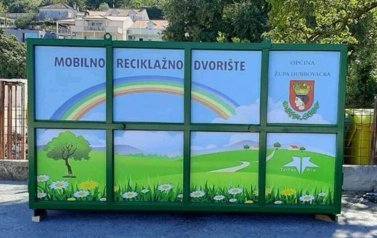 Obavijest o početku rada mobilnog reciklažnog dvorišta u Općini Župi dubrovačkoj