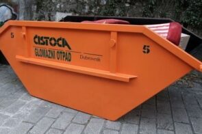 Obavijest o iznimnom ranijem postavljanju spremnika za glomazni otpad u studenome 2026.